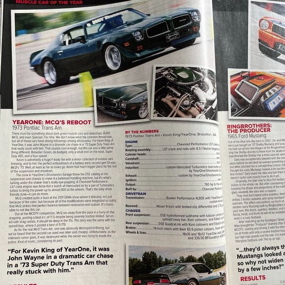 Popular Hot Rodding Magazine December 2012 Vol 52 No 12 u Muscle Car of the Year - Picture 6 of 7